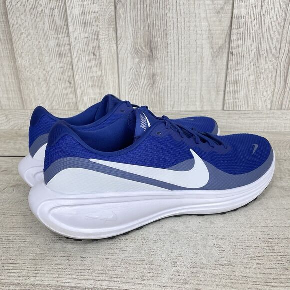 Men\'s Nike Revolution 8 Size 12 Deep Royal Blue Indigo White Shoes HJ9198-401 main image 8